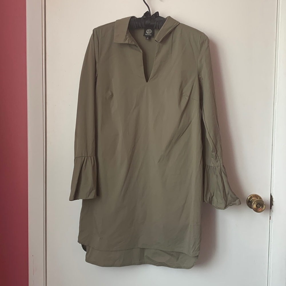 Bobeau | Caftan Dress | Bell Sleeve | S